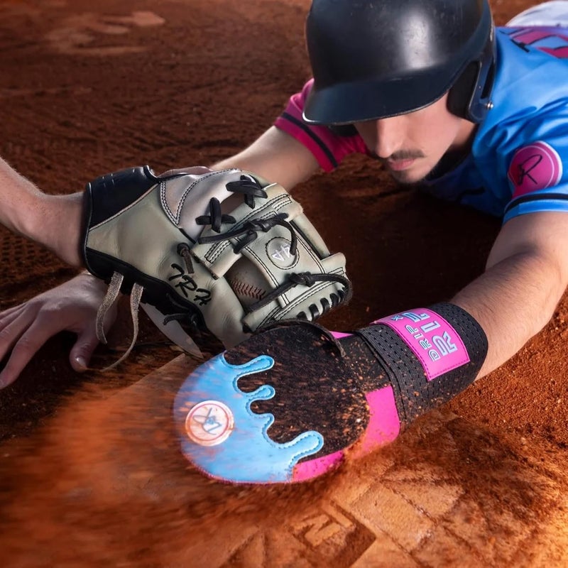 Drip & Rip Sliding Mitt for Adults – Baseball & Softball Ice Cream Sliding Mit Design with Hand Protection for Base Running, Breathable & Durable, Ambidextrous – Ages 14+ - Image 4
